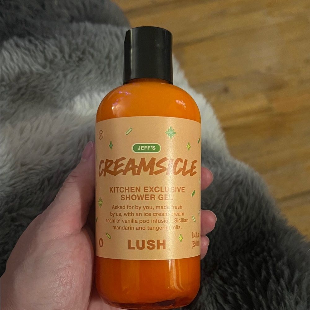 Lush Creamsicle Kitchen Exclusive Shower Gel - 8.4 oz BRAND NEW SOLD OUT